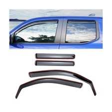 in-Channel Visor Rain Guards for 2024-2026 Toyota Tacoma (4PCS) picture