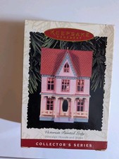 1996 Hallmark Victorian Painted Lady #13 Nostalgic Houses & Shops Ornament  picture
