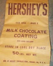 Hershey's Milk Chocolate Coating 50 lb. Bag Hershey, PA picture
