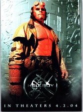 CHEAP PROMO CARD: HELLBOY THE MOVIE Inkworks 2004 picture
