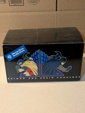 Batman & Robin Bookends Warner Bros Studios NIB-1999 Original Packaging Sealed picture