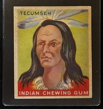 1933 Goudy Co. Indian Chewing Gum #42 Tecumseh Good-Very Good picture