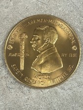 Santa Fe Railroad Honor Award Coin 1970-1971 Edward Harriman Memorial Medal picture