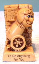 Vtg 1968 Rare Russ Berrie & Company Figurine I'd Do Anything For You Cannon Ball picture