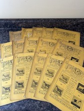 RARE vintage The Goat World magazine Lot 1930s agriculture milk dairy farming picture