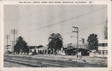 Sunnyvale, California CA Joshua Hendy Iron Works Main Entrance 1947 San Jose picture
