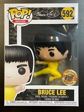 Funko POP Bruce Lee Game Of Death Flying Kick SDCC Bait Exclusive #592 picture