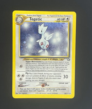 Nintendo Togetic 16/111 Neo Genesis Holo Rare English 2000 Pokémon SWIRL LP picture