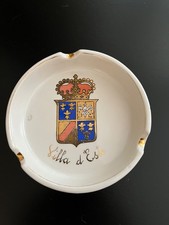 Vintage RARE Villa d' Este Hotel Ashtray Lake Como Italy 5 Star Richard Ginori picture