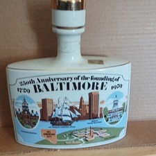 Marita Spirits Ltd. Baltimore 250th Anniversary 1729-1979 Commemorative Decante picture