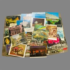 Vtg & Modern Postcard Lot Domestic & International Posted & Unposted Pieces picture