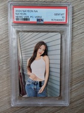 2024 Nayeon Nemo Version E Photocard PSA 10 Slab picture