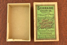 VINTAGE BOX ONLY NO KNIFE SCHRADE CUT CO WALDEN KNIFE EVERLASTINGLY SHARP (37396 picture