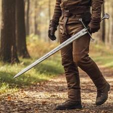 Anduril Sword Lord of the Rings Replica Narsil LOTR Aragorn's Swords FREE Plaque picture