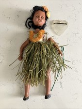 Vintage Knickerbocker Hawaiian Hula Doll Sleepy Eye PARTS ONLY picture