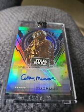 Topps Star Wars Signature Edition Cathy Munroe Auto Autograph Zuckuss picture