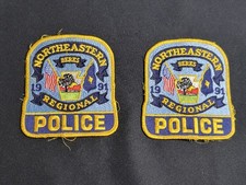 OBSOLETE Northeastern Berks Regional Police PA Patch 1991 Vintage Rare Defunct picture