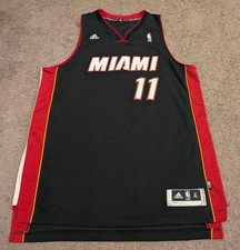 Adidas Miami Heat Chris Andersen Birdman Swingman Black Basketball Jersey Men's  picture