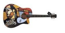 Luke Combs Wrapped Acoustic Guitar with Signature - Beckett picture