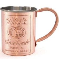 Tito's Handmade Vodka Tito's Vodka Copper / Stainless Steel Lined Mule Mug picture