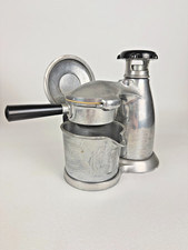Vintage Vesuviana Stovetop Espresso Coffee Maker Made In Italy, Complete Set. picture