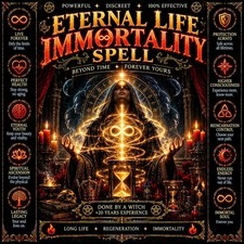 Immortality Spell - Eternal Life & Eternal Youth Witchcraft | Longevity Vitality picture