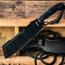 Jungle Master Full Tang Machete w/Pakkawood Lanyard Handle & Nylon Sheath picture