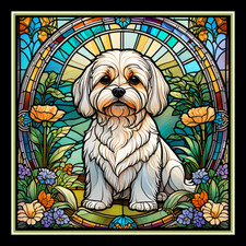 Maltese Terrier Dog Refrigerator Magnet picture