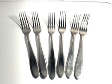 6 WW2 era German Rösterei mess hall Dinner Fork U.VF.H. Fürth Pilot picture