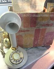 Vintage 1973 American Candlestick Rotary Phone WORKING New With Box + Papers picture
