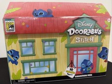 🚨 Disney Doorables Stitch Flocked Collection Peek SDCC 2024 Exclusive SEALED picture