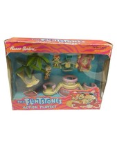 Hanna-Barbera Flintstones Wind-Up Display Set New Boxed 1993 Cartoon Collectible picture