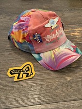 Vintage 1991 Miss Ashley Reno Air Races Crew Hat 3 Pins 30th Anniversary + Patch picture