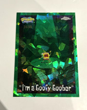 2025 Topps Chrome Sapphire SpongeBob SquarePants #65 I'm a Goofy Goober SP /99 picture