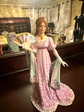 Lenox Gala At The White House Porcelain Woman Sculpture Pink Dress 8 in picture