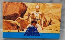 1977 Star Wars Tokyo Queen C-3PO Japanese Card Vintage Rare Blue/Aqua picture