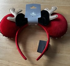 NEW Disney 2024 Minnie Mouse Reindeer Holiday Ear Headband Adults by BaubleBar picture