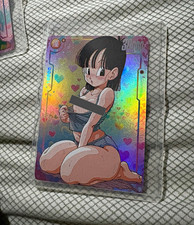 Dragon Ball Z Holographic Trading Card Lot (2) pan picture