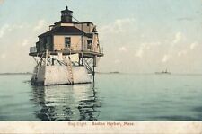 BOSTON MA - Boston Harbor Bug Light - udb (pre 1908) picture