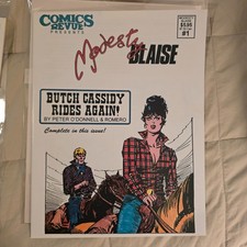 Comics Revue Presents Modesty Blaise 1, 14 - 24 All in FINE or better condition picture