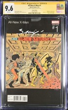 ALL-NEW X-MEN #1 CGC SIGN 9.6 MARK BAGLEY HIP-HOP VARIANT HIGHEST GRADE TOP POP picture
