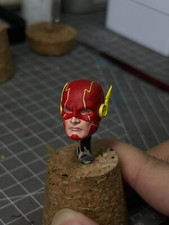 custom 1/12 marvel legends shf mafex flash head picture