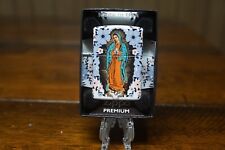VIRGIN MARY MADONNA CROSS FLOWERS 540 DESIGN ZIPPO LIGHTER MINT IN BOX picture