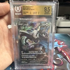 Pokémon 2022 Silver Tempest Lugia V #186 Full Art English BGS 9.5 picture