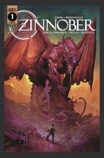 Zinnober Issue1 HTF Cover B Variant - Scout Comics (Bonus Issue 3 included) picture