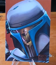 2018 Topps Star Wars Galaxy Mace Windu #74 picture