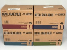 METAL GEAR SOLID ~ STAINLESS STEEL TUMBLER SET (4 pcs) ~ Original Japan *New* picture