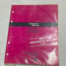 John Deere 210/310 Auger Wagons Operator’s Manual OM-GA10369 Issue L3 picture