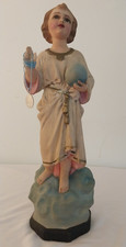 Vintage Jesus of the Ball, Child Jesus with medal French Spain 12.75
