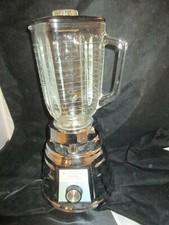 Sears Kenmore 500 Deco Chrome Glass Beehive Blender 3-Speed Tested Works Great picture